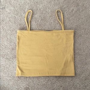 Straight Neck Tank Top